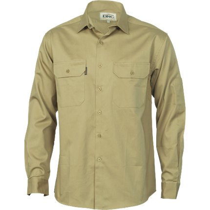 DNC Workwear Cool-Breeze Work Shirt - Short Sleeve Lightweight Cotton 3208-KarWorkwear
