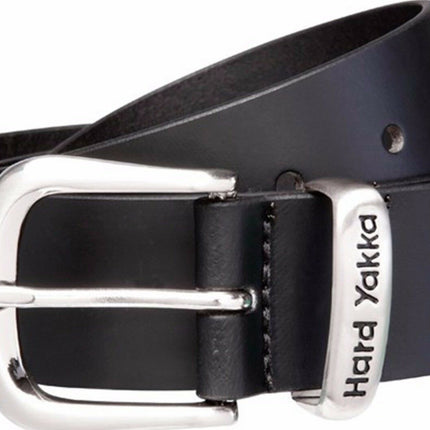 Mens Hard Yakka Belt Colorado Oil Tan Leather Work Brass Buckle Brown Y09402-KarWorkwear