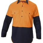 S / Orange & Navy