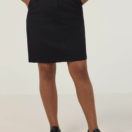 NNT Stretch Cotton Chino Skirt Formal Business Skirt Slim Fit Workwear CAT2RL-KarWorkwear