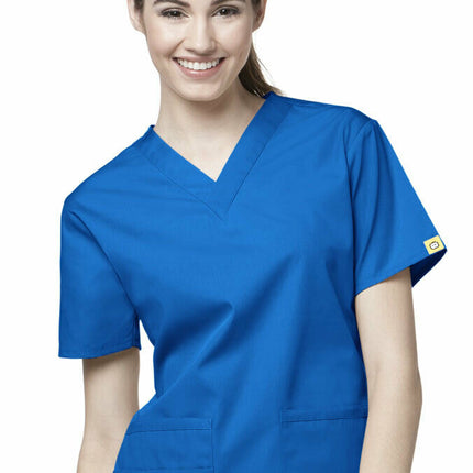 NNT Womens Bravo Scrub Top Relaxed Style Fit Work Nursing Hospital CATU66-KarWorkwear