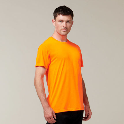 Hard Yakka Mens 3056 Short Sleeve Neon Comfortable High Visibility Work Y19575-KarWorkwear