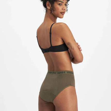 Bonds Womens Bloody Comfy Period Full Brief Heavy Absorbent Undies WTGLA-KarWorkwear