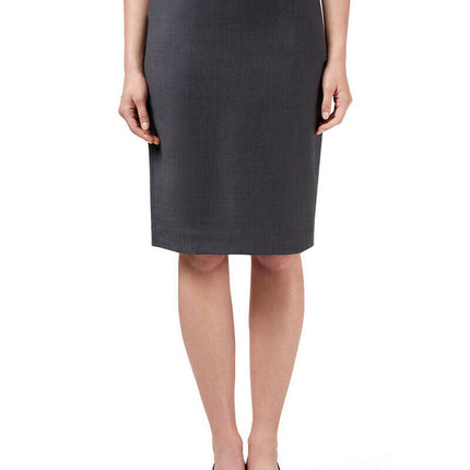 NNT Womens Business Sharkskin Detail Pencil Skirt Classic Pencil Shape CAT2N4-KarWorkwear
