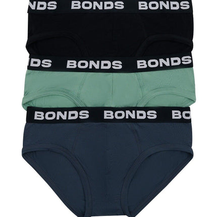 Bonds Mens Total Package Brief Moisture Wicks & Anti Chafe Panel 6 Pack MWF73A-KarWorkwear