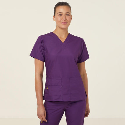 NNT Womens 2 Pack Wonderwink Origins V Neckline Comfy Scrub Top Bravo CATU66-KarWorkwear