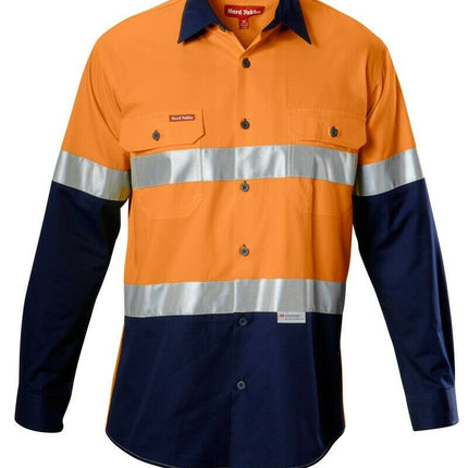 Hard Yakka Koolgear Hi-Vis Safety Summer Cool Long Sleeve Work Shirt Y07978-KarWorkwear