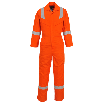 Portwest Flame Resistant Super Light Weight Anti-Static Coverall 210g FR21-KarWorkwear