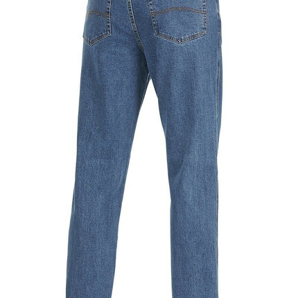 Hard Yakka Mens Mustang Stretch Jeans Denim Tough Regular Classic Fit Y43245-KarWorkwear