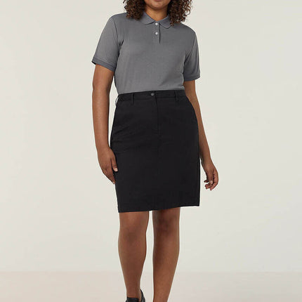 NNT Stretch Cotton Chino Skirt Formal Business Skirt Slim Fit Workwear CAT2RL-KarWorkwear