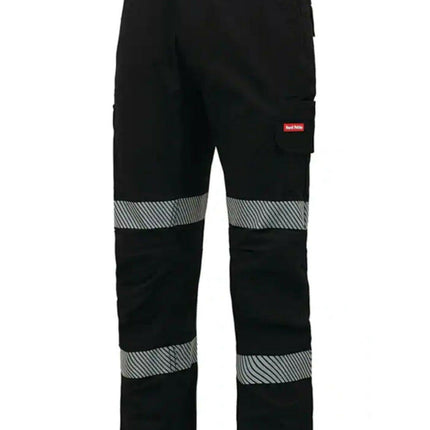 Hard Yakka Canvas Cargo Pant Tough Double Layer Knees Reflective Stretch Y02855-KarWorkwear