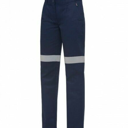 KingGee Women's Drill Reflective Pants Work Safety Tough Reinforced Comfy K43535-KarWorkwear