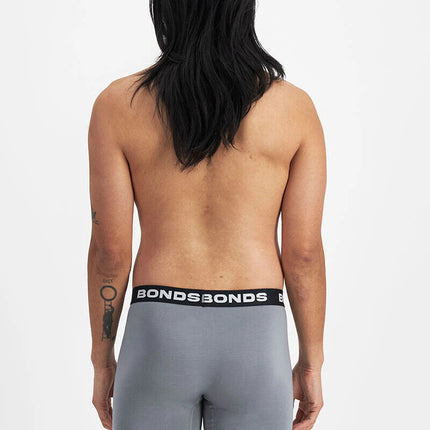 Bonds Mens Total Package Mid Trunk Smooth Viscose Bamboo Mid Length 6 Pack MWA9-KarWorkwear