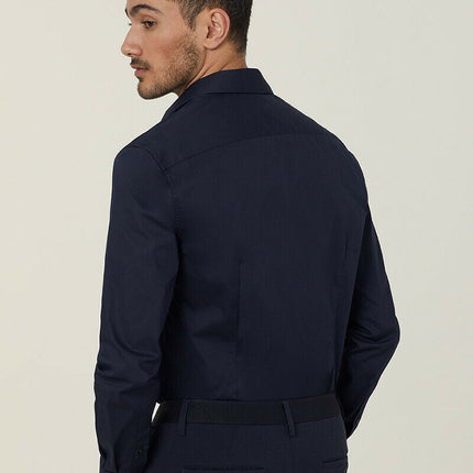 NNT Mens Business Long Sleeve Shirt Avignon Regular Fit Formal Shirts CATJDG-KarWorkwear