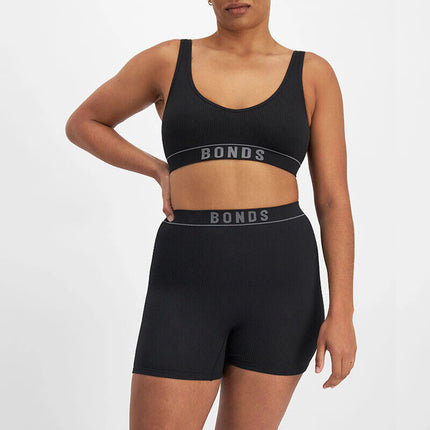 Bonds Womens Retro Rib Seamless Short Flattering and Supportive Fit 6 Pack WRBN-KarWorkwear