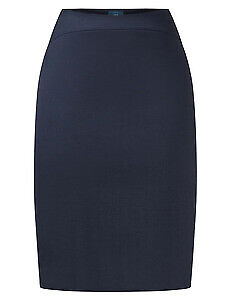 NNT Womens Sharkskin Detail Pencil Skirt Box Pleats Business Comfort CAT2L3-KarWorkwear
