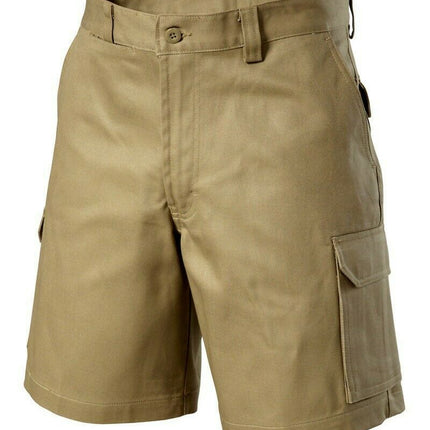 Hard Yakka Generation Gen Y Cotton Cargo Drill Shorts Work Tough Y05500-KarWorkwear
