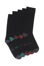 Bonds Mens Bamboo Crew Socks Fine Seams Comfy Toes & Ankle Support 6 Pack SZFQ5W-KarWorkwear
