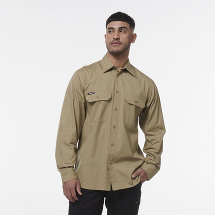 KINGGEE Mens Workcool Lightweight Workshirt Vented Breathable Shirt K14031-KarWorkwear