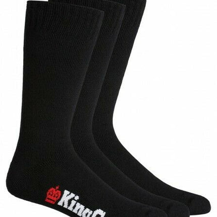 KingGee Mens 3 Pack Bamboo Work Socks Comfort Breathable Workwear K09230-KarWorkwear