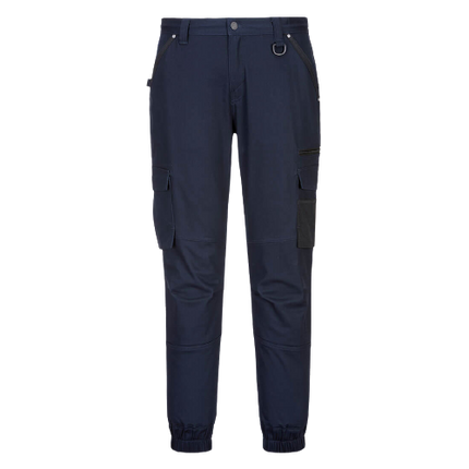 Portwest Cuffed Slim Fit Stretch Work Pants Comfortable Tapered Pant MP703-KarWorkwear