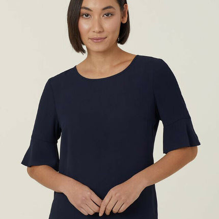 NNT Womens Georgie Fluted Sleeve Casual Classic Fit Business Work Shirt CATUK4-KarWorkwear
