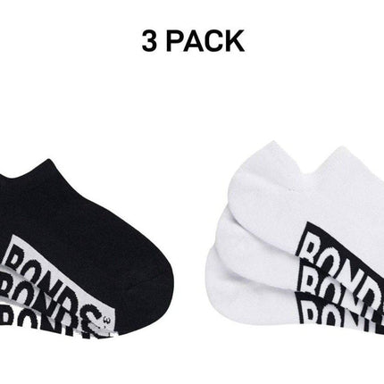 Bonds Womens Cushioned No Show Socks Extra Comfort and Smooth Toe 3 Pack LXPX3N-KarWorkwear