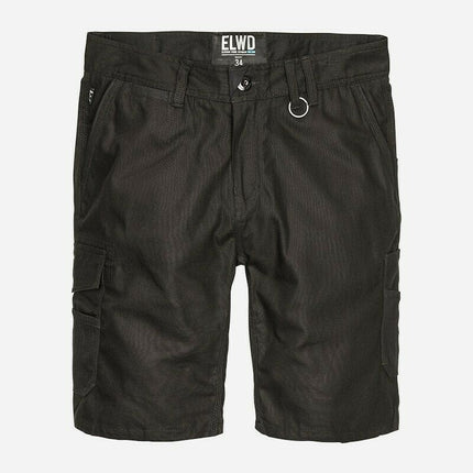 Mens Elwood Work Utility Shorts Canvas Cargo Phone Pocket Tough Tradie EWD201-KarWorkwear