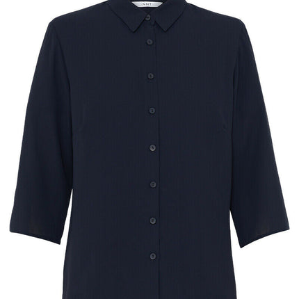 NNT Womens Business Georgie  3/4 Sleeve Pleat Back Formal Shirts Classic CATUKZ-KarWorkwear