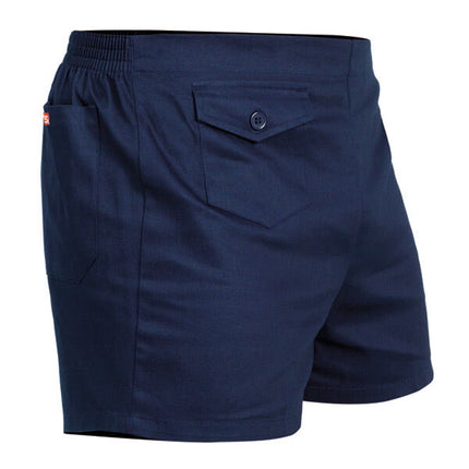 Mens Stubbies Original Work Short Shorts Elastic Back Cotton Drill Summer SE2010-KarWorkwear