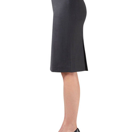 NNT Womens Business Sharkskin Detail Pencil Skirt Classic Pencil Shape CAT2N4-KarWorkwear