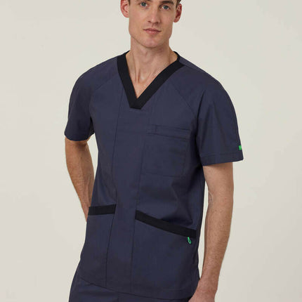 NNT Uniform Men Next Gen Antibacterial Koller Scrub Top Breathable Cotton CATRFU-KarWorkwear
