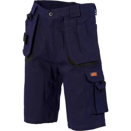 DNC Workwear Men Duratex Cotton Duck Weave Tradies Cargo Shorts Comfort 3336-KarWorkwear