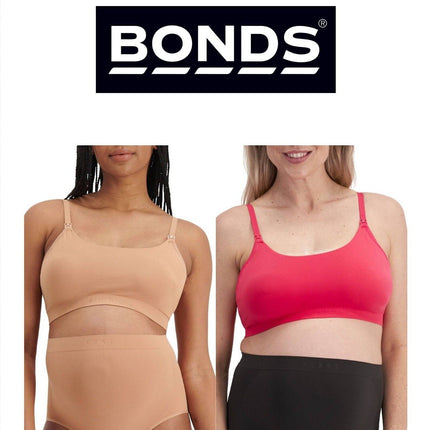 Bonds Womens Bases Maternity Bralette Wirefree & Flexible Comfy Bra YWUG-KarWorkwear