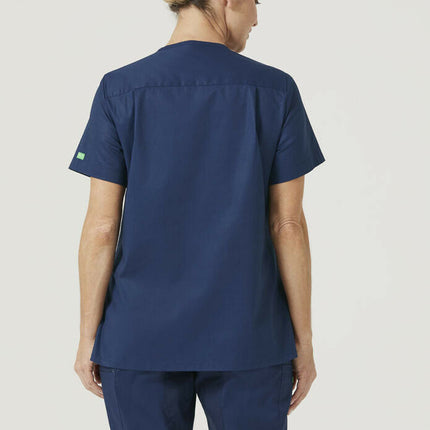 NNT Womens Maternity V Neck Scrub Top Curved Hemline Nurse Work Uniform CATUG3-KarWorkwear