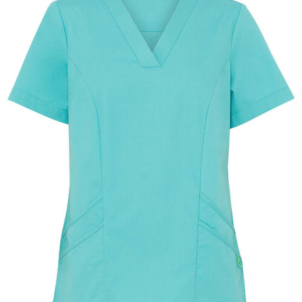 NNT Uniform Womens Next Gen Antibacterial Florence Scrub Top V Neck Nurse CATULM-KarWorkwear
