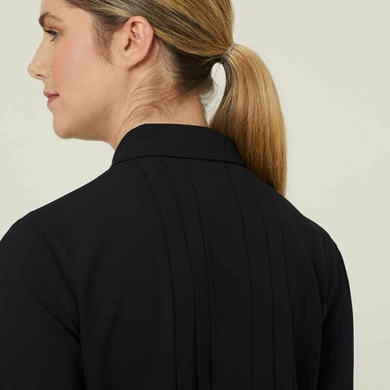 NNT Womens Business Georgie  3/4 Sleeve Pleat Back Formal Shirts Classic CATUKZ-KarWorkwear