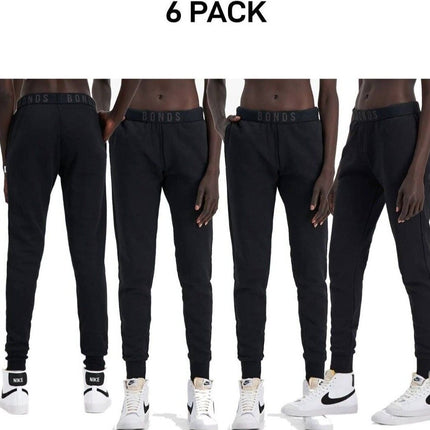 Bonds Womens Originals Skinny Trackie Pants Cosy Slimline Pockets 6 Pack CTBKI-KarWorkwear