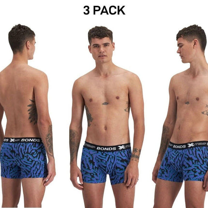 Bonds Mens X-Temp Trunk X-Treme Comfort and Ultimate Everyday Fit 3 Pack MWXU-KarWorkwear