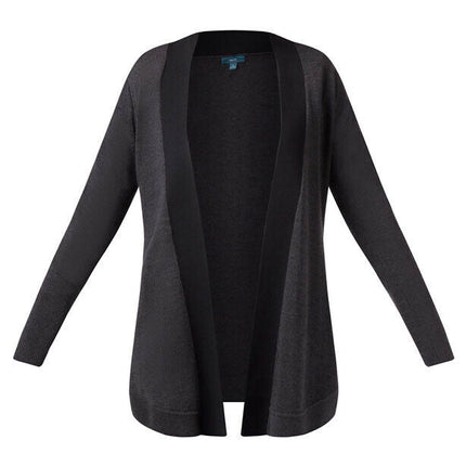 NNT Womens Pure Wool Knit Long Lined Jacket Formal Body Warmer Business CAT5B2-KarWorkwear