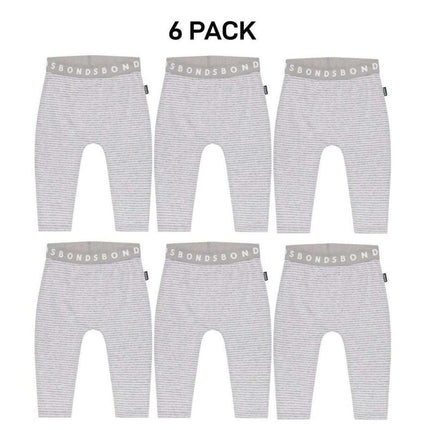 Bonds Baby Stretchies Legging Versatile Strong Elastic Waistband 6 Pack BXUGA-KarWorkwear