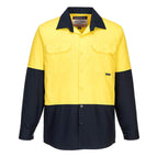 S / Yellow/Navy