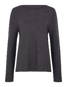 NNT Womens 100% Cotton Womens Textured Box Knit Jumper Long Sleeve CAT5CB-KarWorkwear