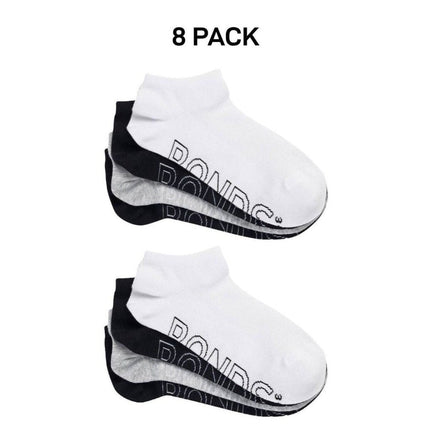 Bonds Womens Lightweight Low Cut Smooth Comfy Stay-Put Fit Socks 8 Pack LXPV4N-KarWorkwear