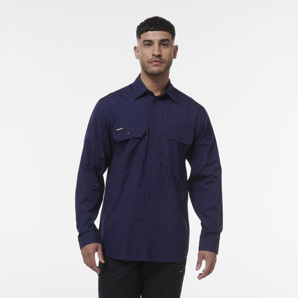 KINGGEE Mens Workcool Lightweight Workshirt Vented Breathable Shirt K14031-KarWorkwear