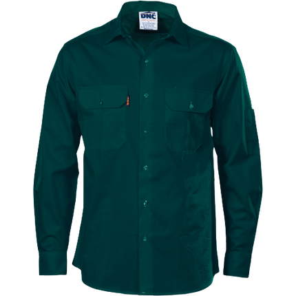 DNC Workwear Cool-Breeze Work Shirt - Short Sleeve Lightweight Cotton 3208-KarWorkwear