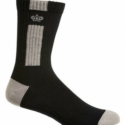 KingGee Crew Cotton Work Socks 5 Pack Padded Footbed Workwear K09035-KarWorkwear