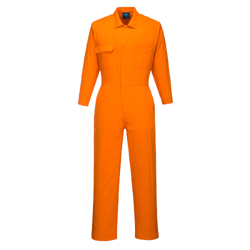 Portwest Lightweight Orange Coveralls Reflective Taped Work Safety MW922-KarWorkwear