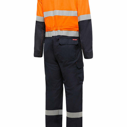 Hard Yakka Safety SheildTec Fire Resistant Coverall Overall Taped Hi-Vis Y00055-KarWorkwear