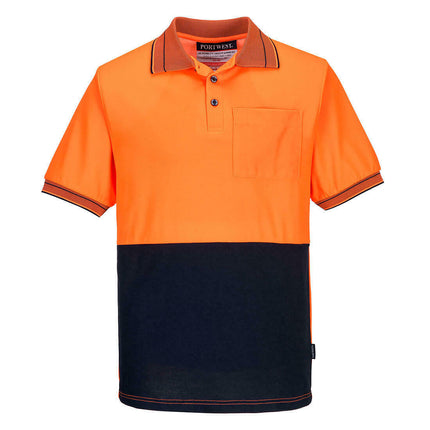 Portwest Mens Prime Mover Short Sleeve Cotton Polo Shirt Comfort Work MP210-KarWorkwear